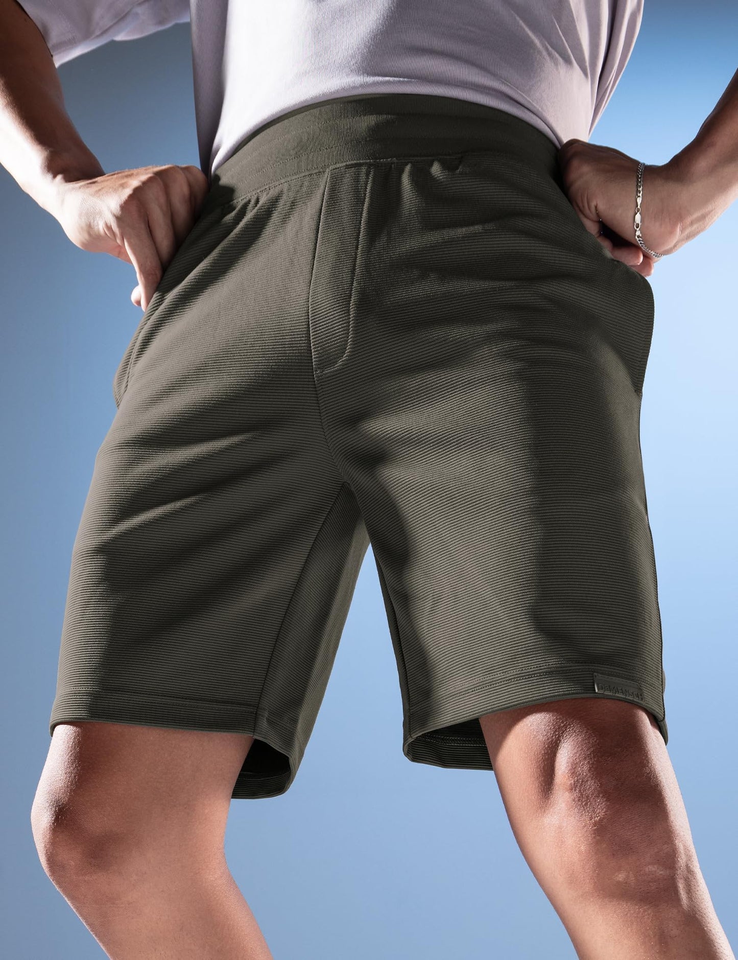 DAMENSCH Men 500 Day Shorts - Assure Green - Medium