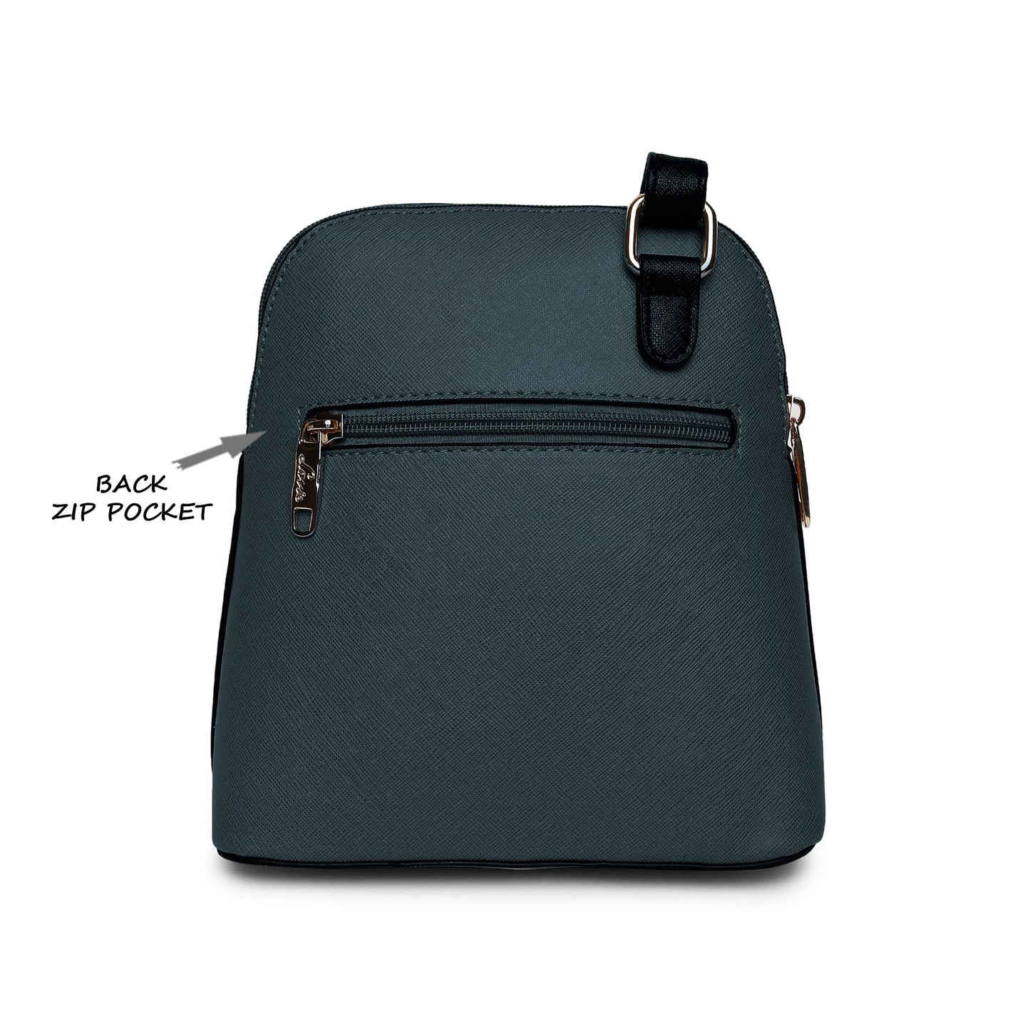 Lavie Women SPINE VT DOME TEAL- LADIES HANDBAG