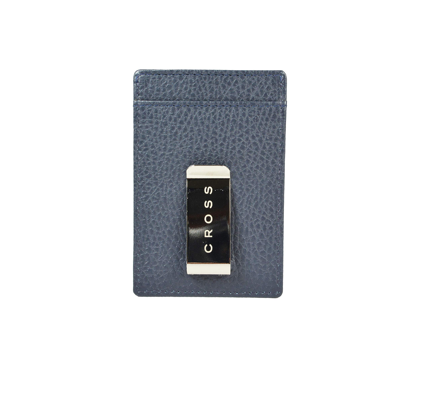 Cross Men's Stylish Premium Quality Genuine Leather Card Holder Wallet with 6 Months Warranty - Navy (AC1288536_1-5)