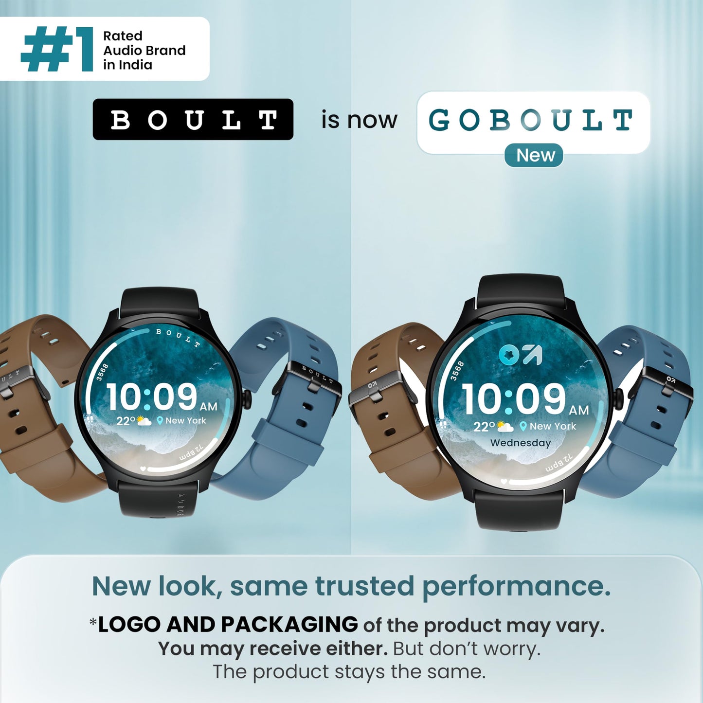GOBOULT Newly Launched Rover Pro Smartwatch 1.43'' AMOLED, BT Calling 5.2, 1000 Nits Brightness, IP68, 150+ Watchfaces, 120+ Sports Modes, AI Voice Assistant, SpO2 Monitoring (Elite, Free Straps)