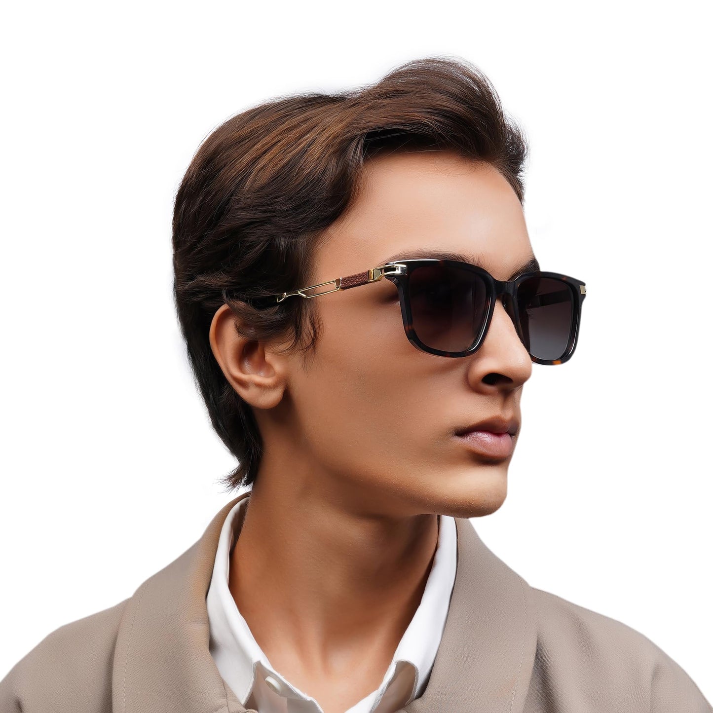 HIDESIGN Achilles Sunglass - Brown Havana