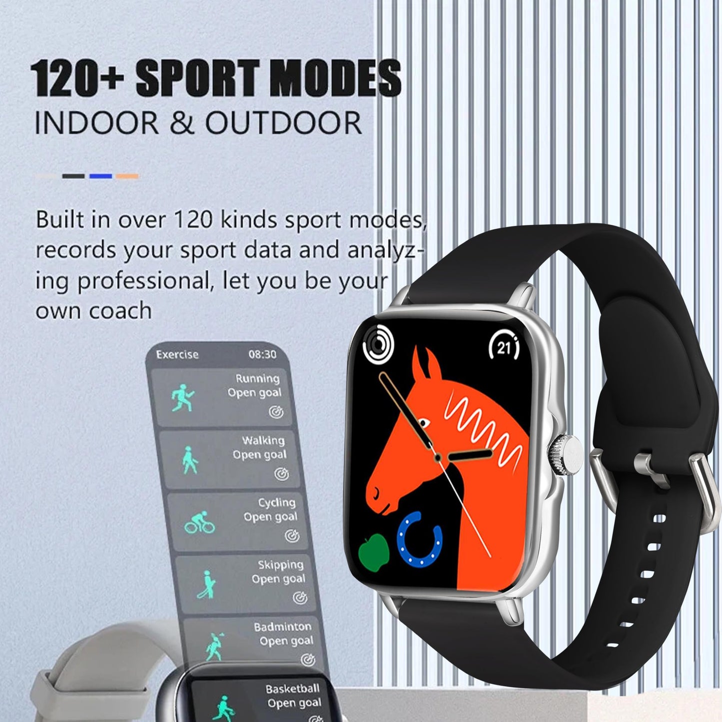 PerfX H6 Smartwatch Calling,Fitness,Heart Rate Tracking Kids Girls & Boys (6-22 Years)