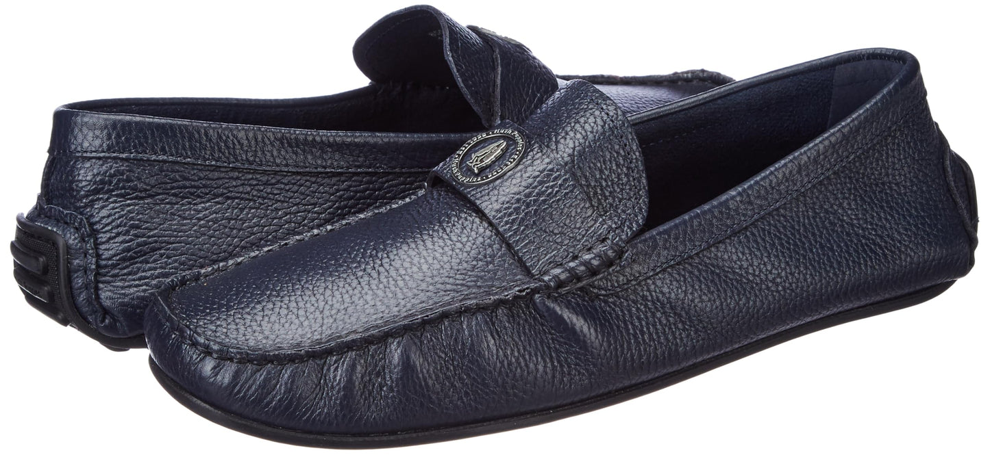 Hush Puppies Men's Willian Trim Loafers (8559110_Navy_7 UK)
