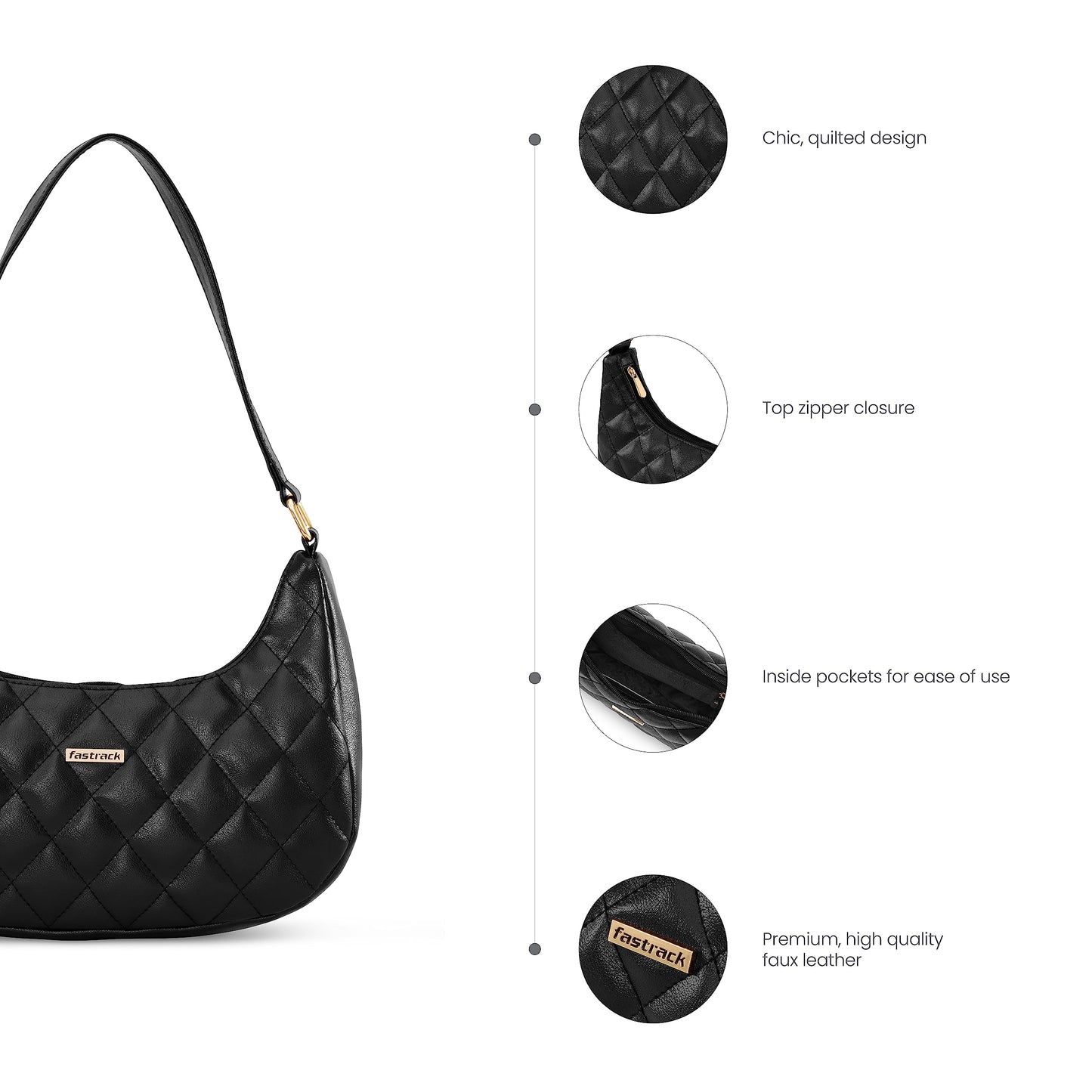 Fastrack Women's Western (Black)