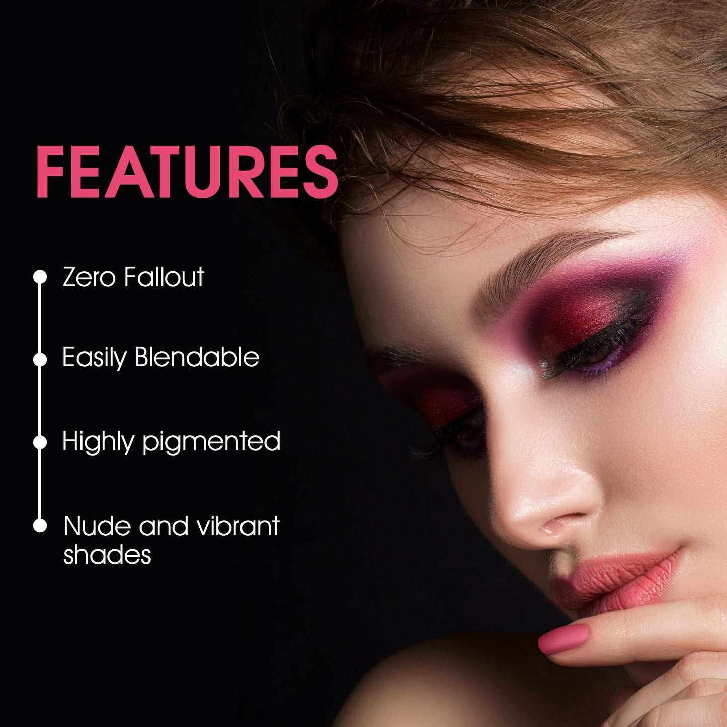 Colors Queen Ultra Pigmented 51 Colors Eyeshadow Palette with Brush | Easy to Blend, Long Wearing Eye Makeup Palette | Eyeshadow Palette with Shimmery Shades (Multicolor - 02)