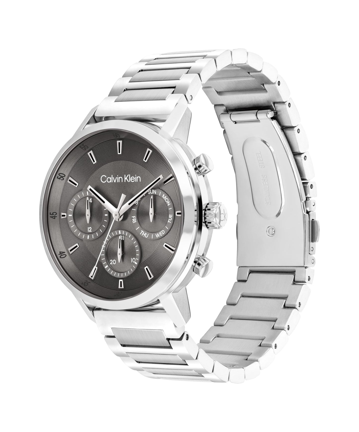 Calvin Klein Gauge Qtz Multifunction Round Dial Men's Watch