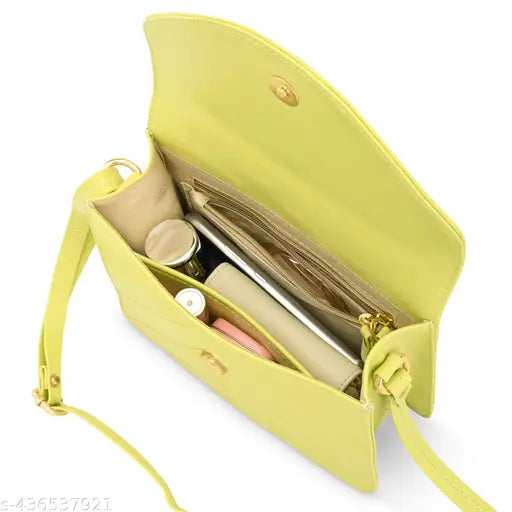 Fastrack Women's Sling Bag Celery Green