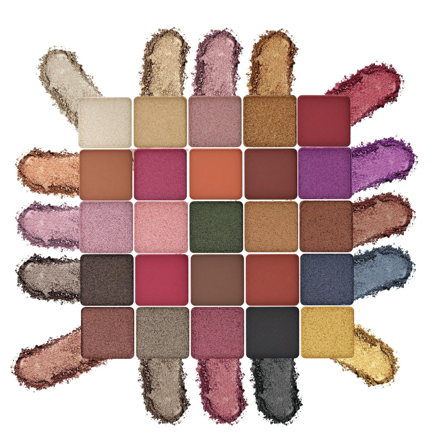 Colors Queen Divine Eyeshadow Palette – 37.5g | 25 Ultra Pigmented Colors Eyeshadow Palette | Easy to Blend, Lightweight & Long Wearing Eyeshadow Palette with Matte & Shimmery Shades (Multicolor - 02)