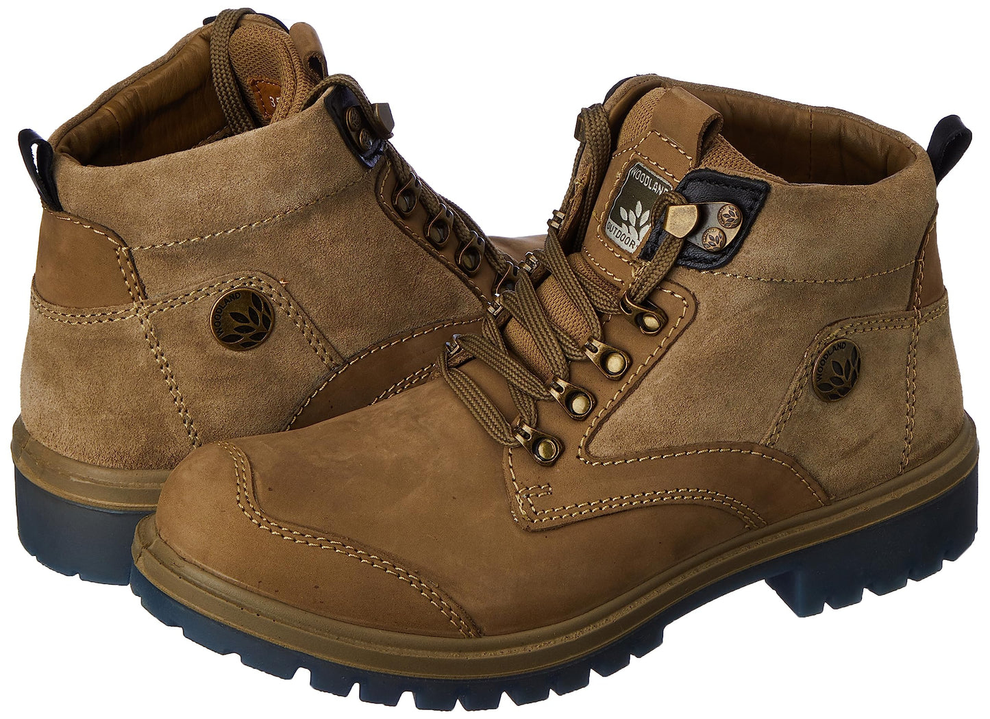 Woodland mens Ogb 3513119 DUBAI KHAKI Ankle Boot - 8 UK (42 EU) (OGB 3513119)