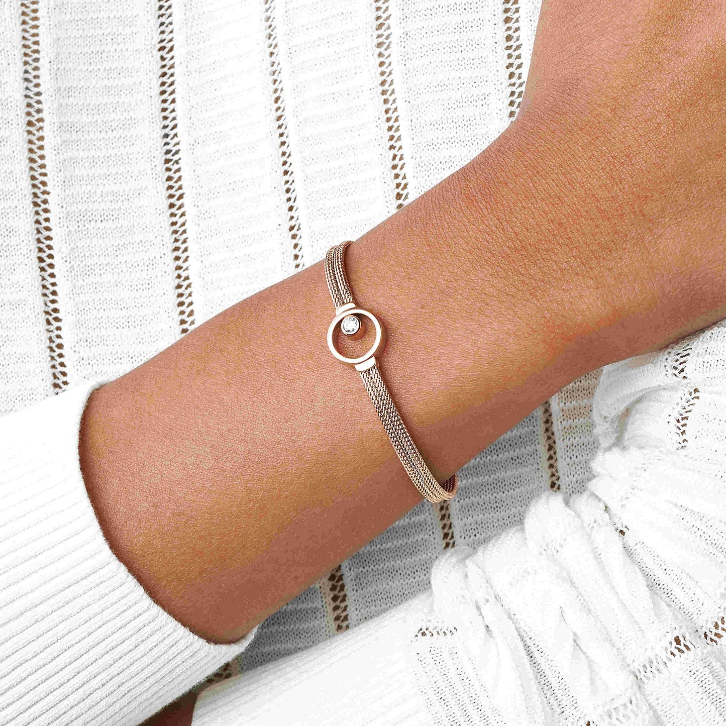 Skagen Women Elin Rose Gold Bracelet Skj0851791