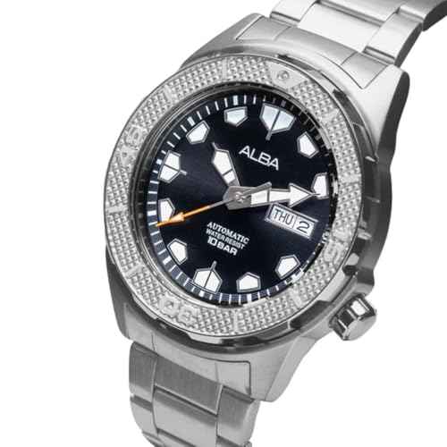 Alba Black Dial Rotating Bezel - AL4561X1 SaumyasStore