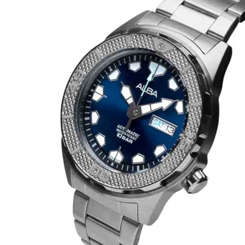 Alba Blue Dial Rotating Bezel - AL4559X1 SaumyasStore