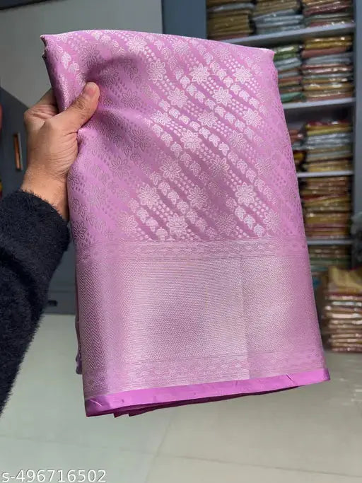 BANARSI KANJIVARAM SOFT SARI SaumyasStore