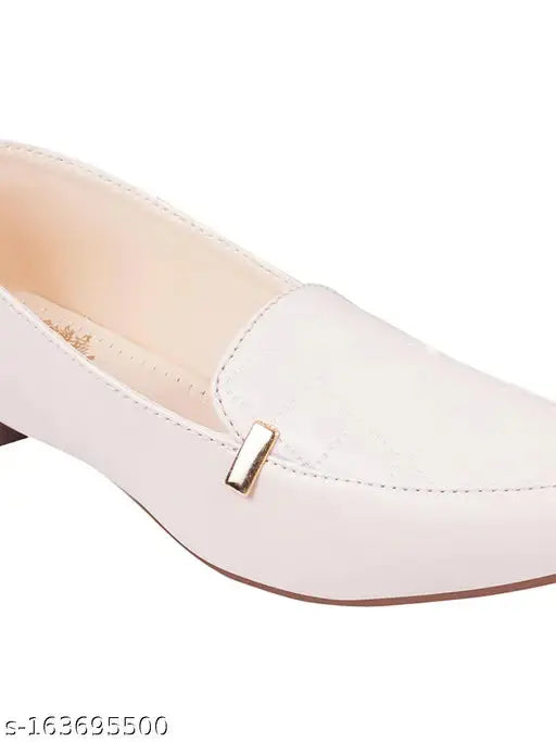 Comfortable/Casual Wear/Trendy/ Cream Flat Ballerinas For Women & Girls Women Beige Bellies SaumyasStore