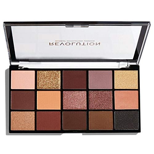 Makeup Revolution Re-Loaded Palette Velvet Rose, Shimmery & Velvet Finish SaumyasStore