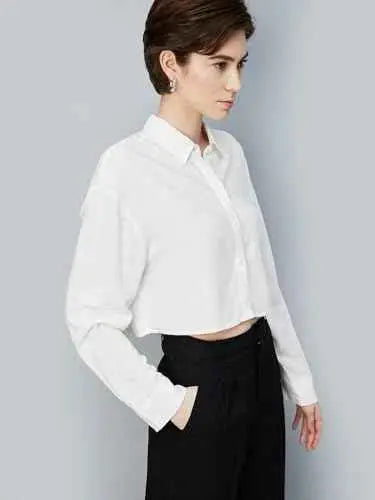 Max Women's Regular Fit Shirt (CHUCK1D_White SaumyasStore