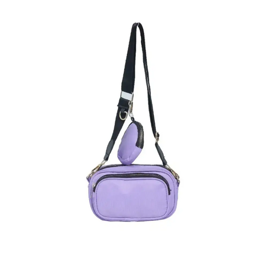 Parachte sling bag with small pouch