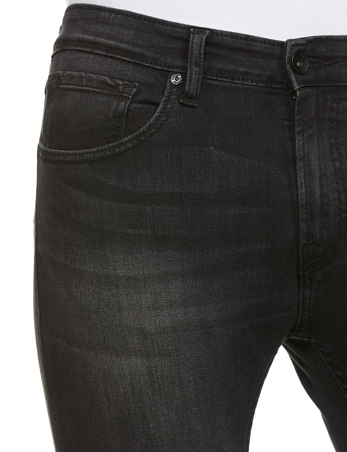 Pepe Jeans Men's Slim Jeans (PM206824R98_Black Used_32) SaumyasStore