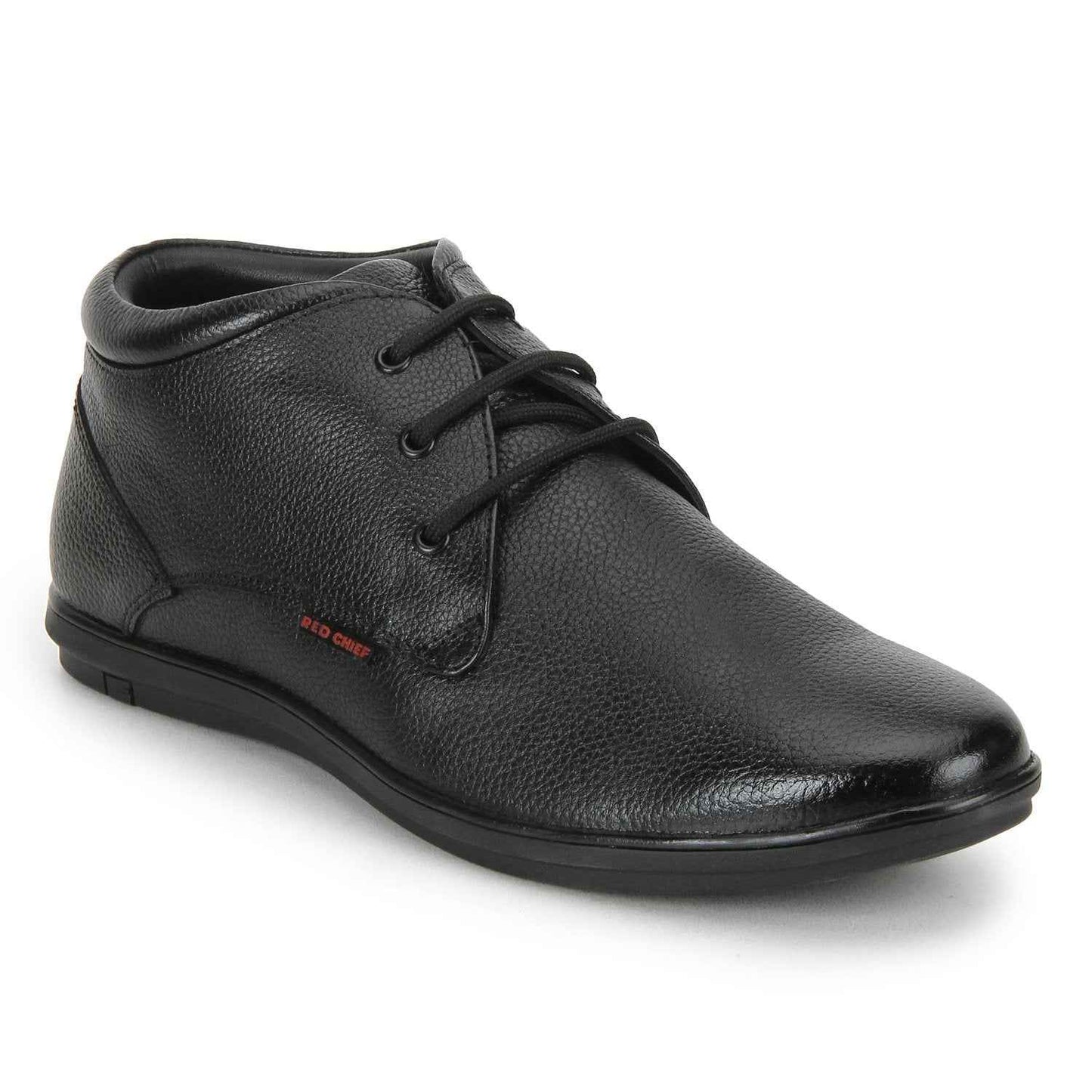 Red Chief Formal Derby Shoes for Men | Black |Size 7 UK | RC3467 SaumyasStore
