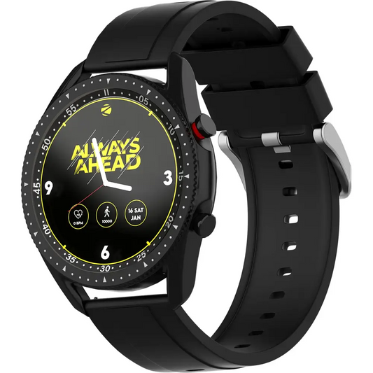 (Refurbished) ZEBRONICS Smart Fitness Watch with Call Function via Built-in Speaker and Mi 