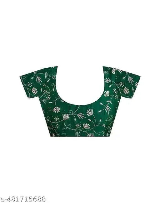 SATRANI Silk Blend Maroon Saree with Silk Blend Blouse SaumyasStore