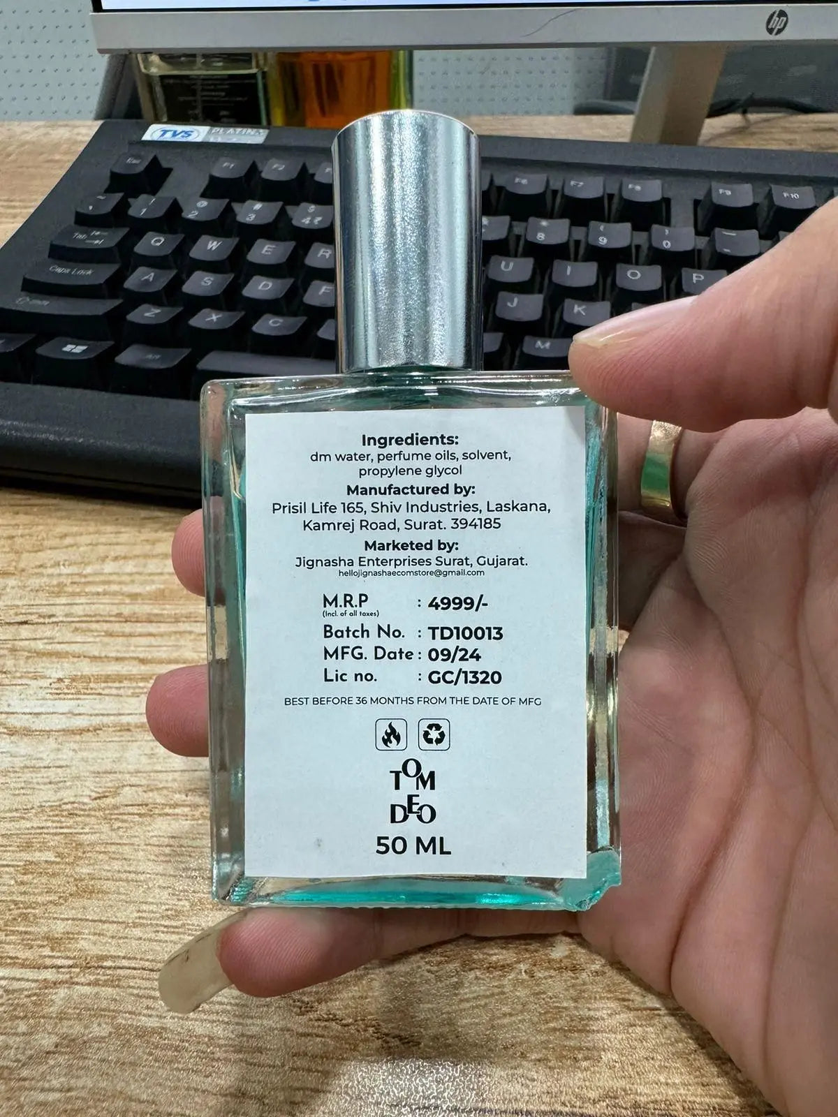 Tom Deo 34 Boulevard Germain Perfume 50ML Pack of 1 SaumyasStore