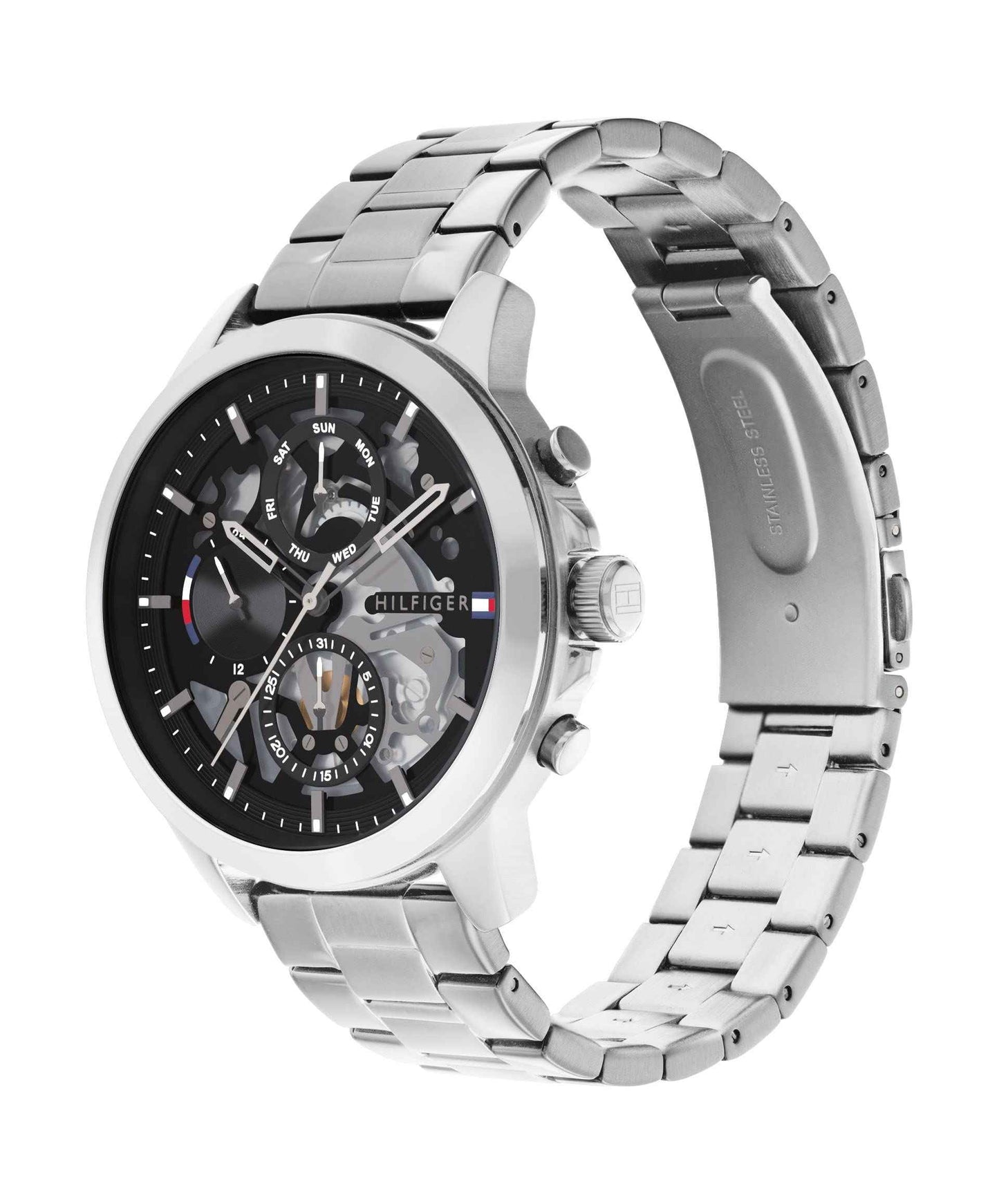 Tommy Hilfiger Men Black Dial Quartz Multifunction Watch-NETH1710477 SaumyasStore