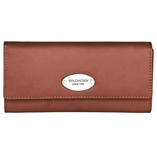 WILDHORN Wildhorn India Brown Leather Women's Wallet