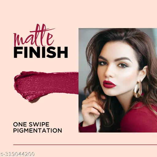 Shryoan Non Transfer 24 Hours Waterproof/Smudge Proof Lipstick - Set of 6