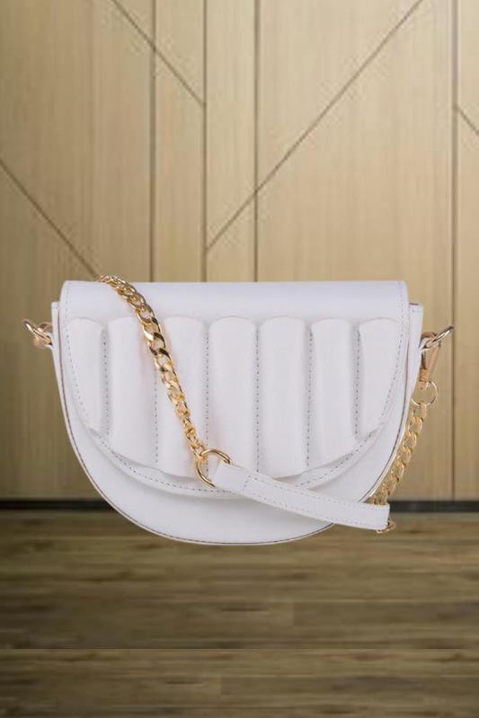 White Luxurious Sling Bag for Women