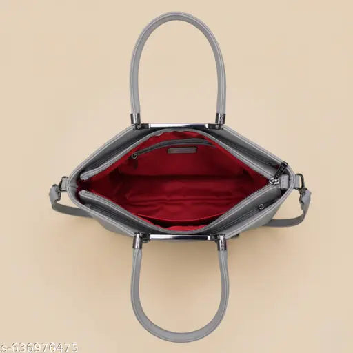 Zufisha Printed Floral Vegan Leather Handbag