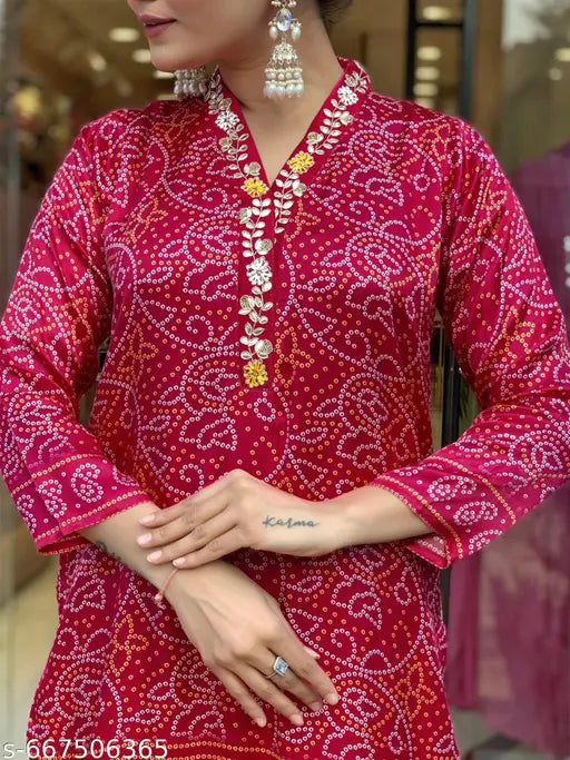 women's kurta set