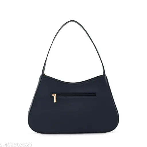 Fastrack Navy Solid Hobo Shoulder Bag for Women