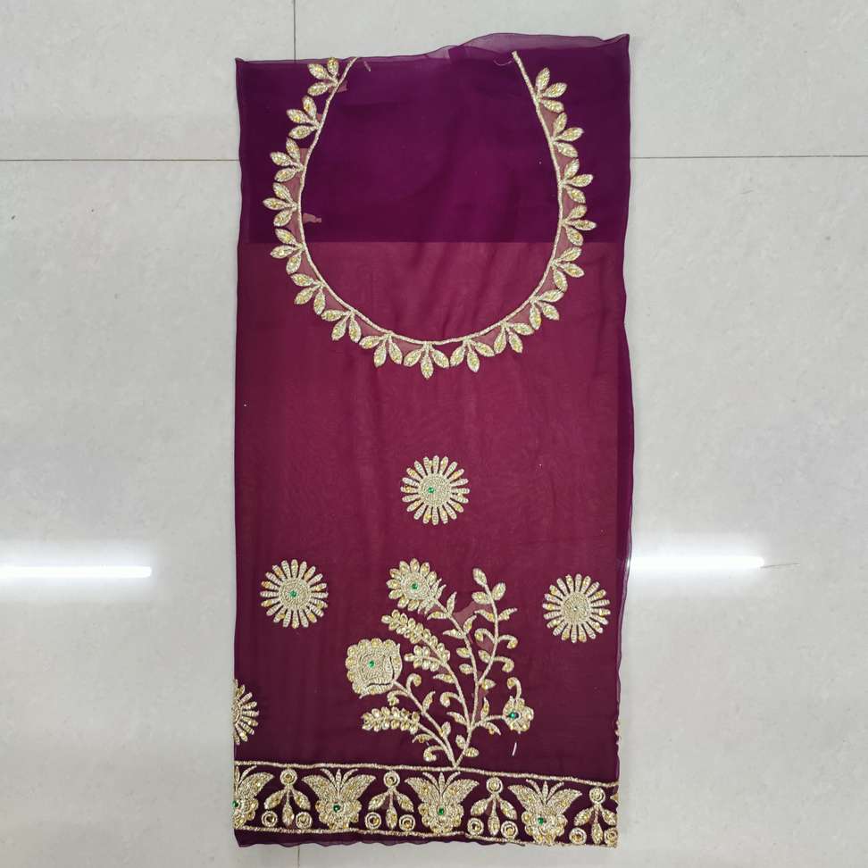 Embroidered Semi Stitched Rajputi Poshak
