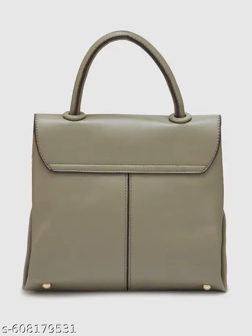 Globus Women Olive Solid Casual Handheld Bag