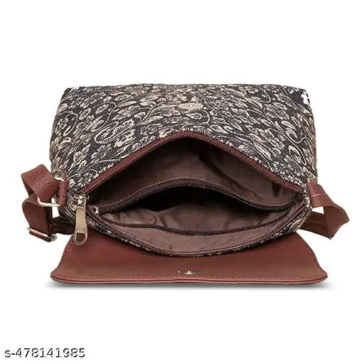 Zouk FloMotif Flap Sling Bag