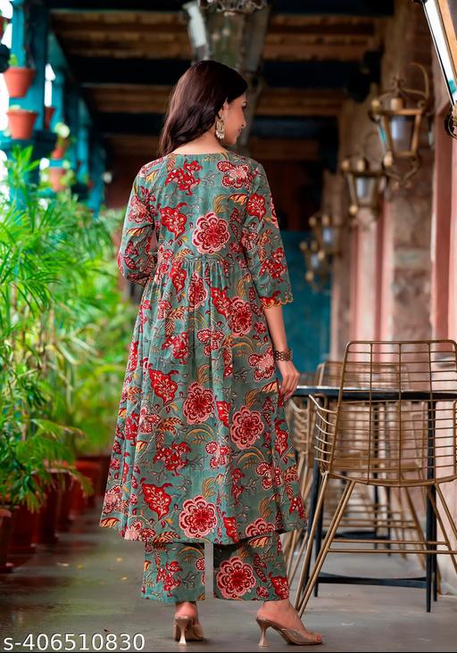 Balaji Closet Women Printed Kurta and Pant Set With Dupatta | Ethnic Set | Dupatta Set | Kurta Set