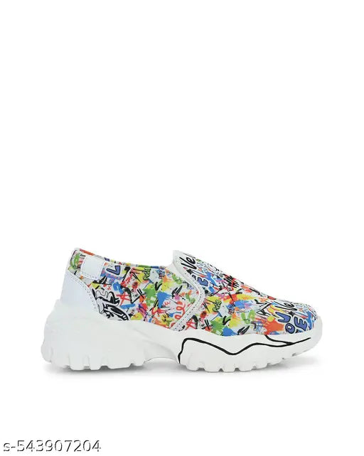 Layasa New Women's Stylish Casual Sports Sneakers | Walking Snekers Shoes | Partywear Sneakers | Running Sneakers For Women's and Girl