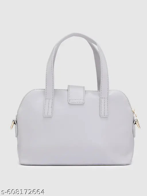 Globus Women Dark Grey Solid Casual Sling Bag