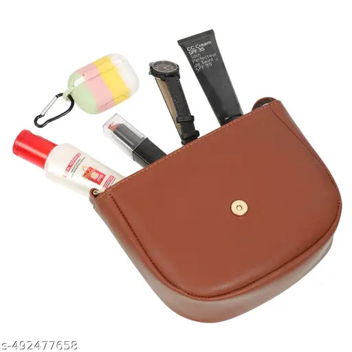 Fastrack Women Croc Textured Structured Sling Bag