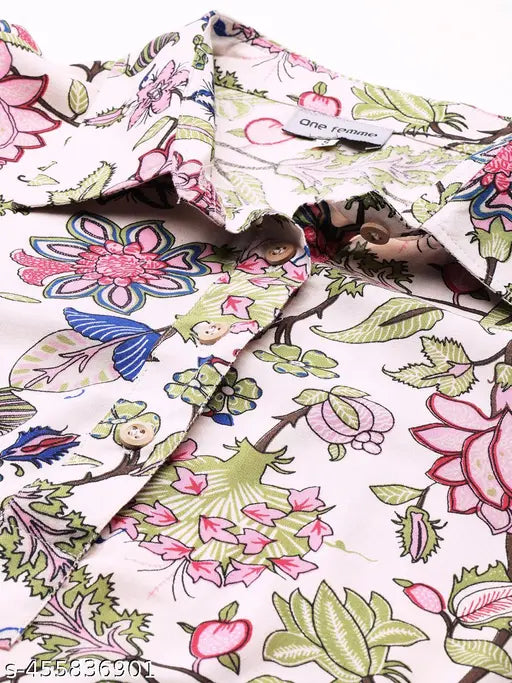 Women Floral Printed Co-Ord Set