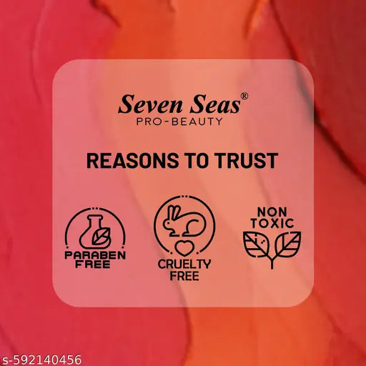 Seven Seas Velvet Shot Non Transfer Lipstick | Creamy Matte Finish | Long Lasting and Waterproof Stay Upto 24Hrs Matte Lipstick (Magnet Maroon,3.5g)