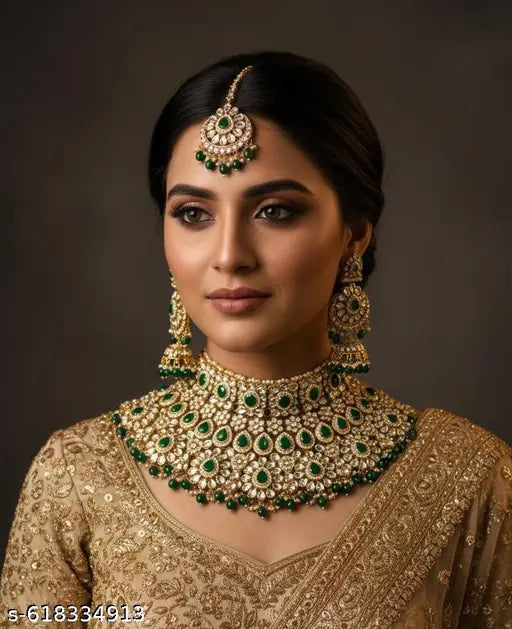 beautiful Green jwellery set