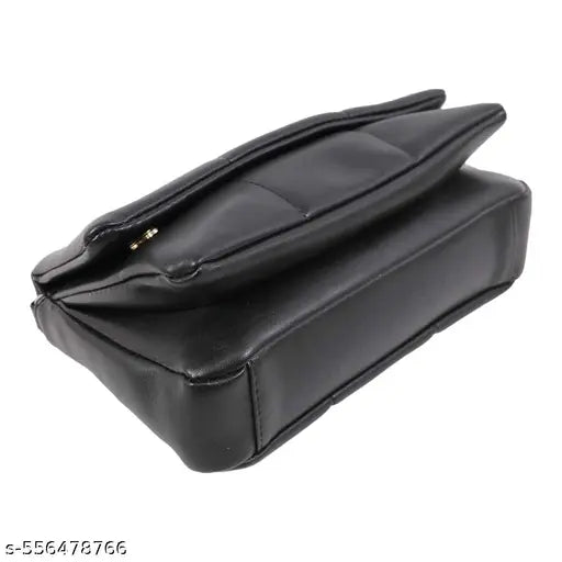 Quilted PU Leather Clutch & Handbag