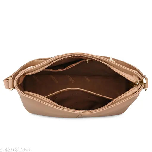 Fastrack Women's Textured Hobo Bag Green