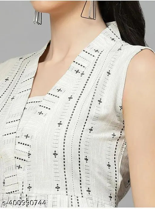 Latest trendy Woven Design western wear Top & bottom set (Cord set)