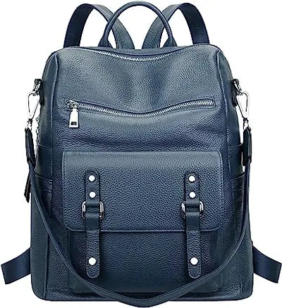 Women High Qulity PU Lather Multipurpose Backpack Handbag Purse, Travel Backpack Shoulder Bag for Ladies and Girls-BP1055