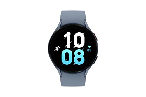 (Refurbished) Samsung Galaxy Watch5 Bluetooth (44 mm, Sapphire, Compatible with Android only)