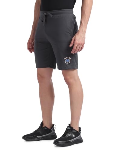 U.S. POLO ASSN. Men's Hybrid Shorts (Asphalt) - SaumyasStore