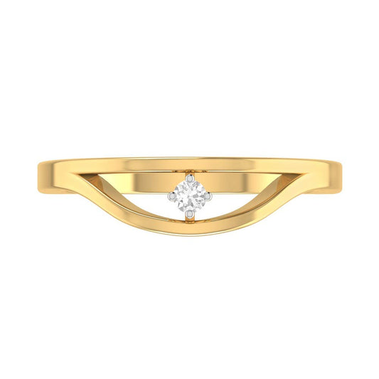 PC Jeweller The Ximena 18KT Yellow Gold & Diamond Rings